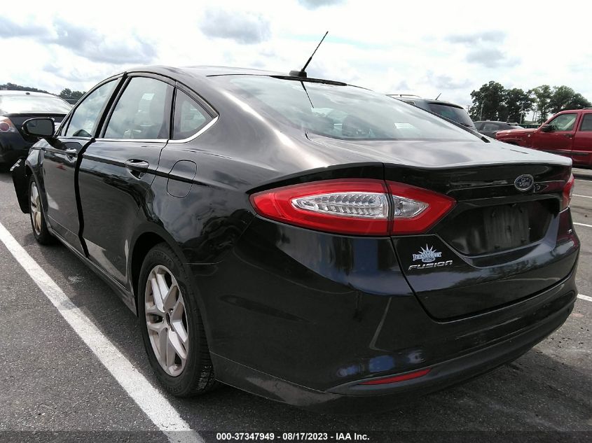 2016 FORD FUSION SE - 3FA6P0H76GR348523