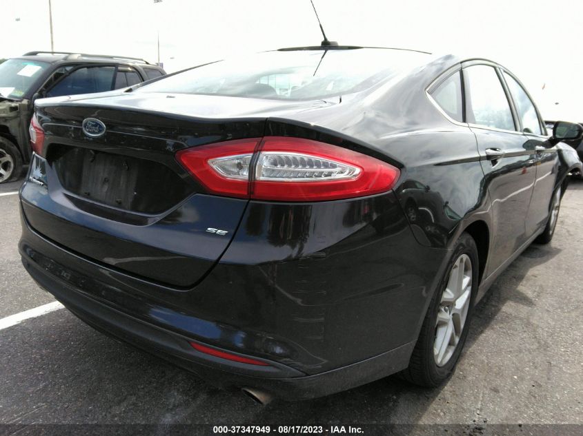 2016 FORD FUSION SE - 3FA6P0H76GR348523