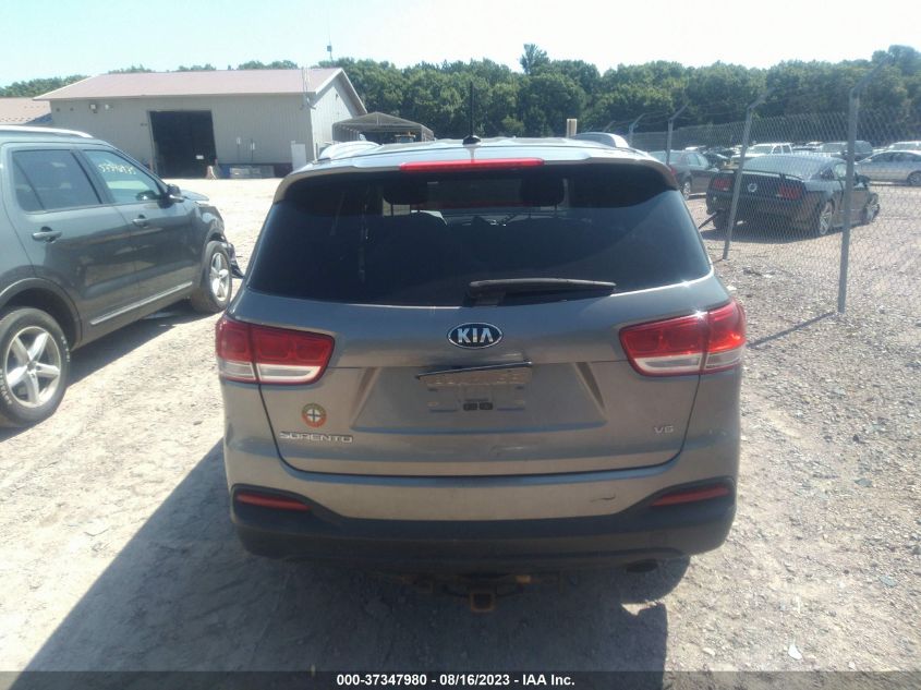 2017 KIA SORENTO LX V6 - 5XYPGDA54HG195456