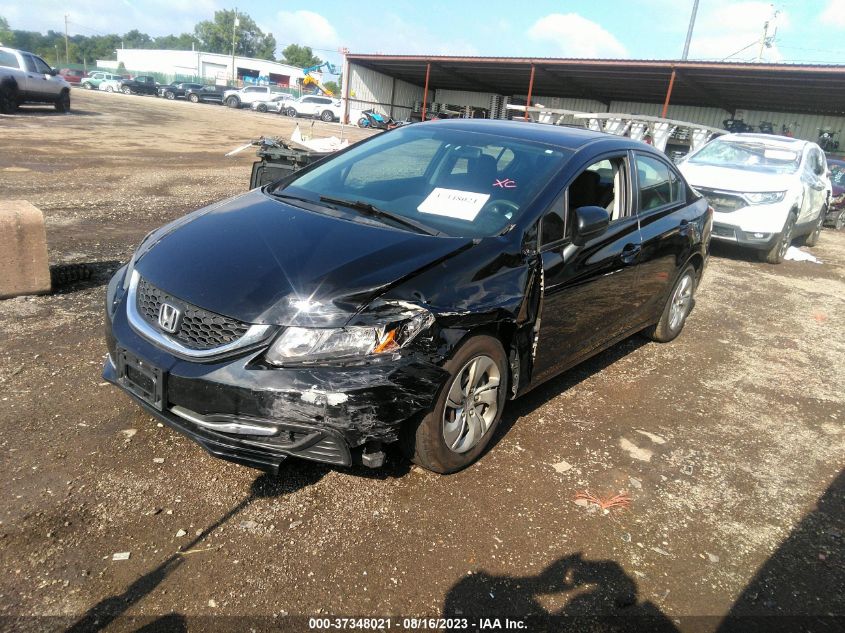 2015 HONDA CIVIC SEDAN LX - 19XFB2F57FE296721