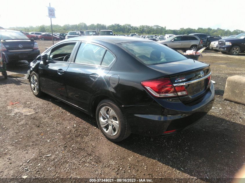 2015 HONDA CIVIC SEDAN LX - 19XFB2F57FE296721