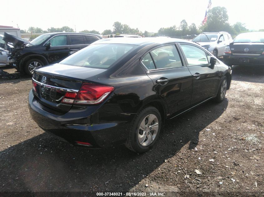 2015 HONDA CIVIC SEDAN LX - 19XFB2F57FE296721
