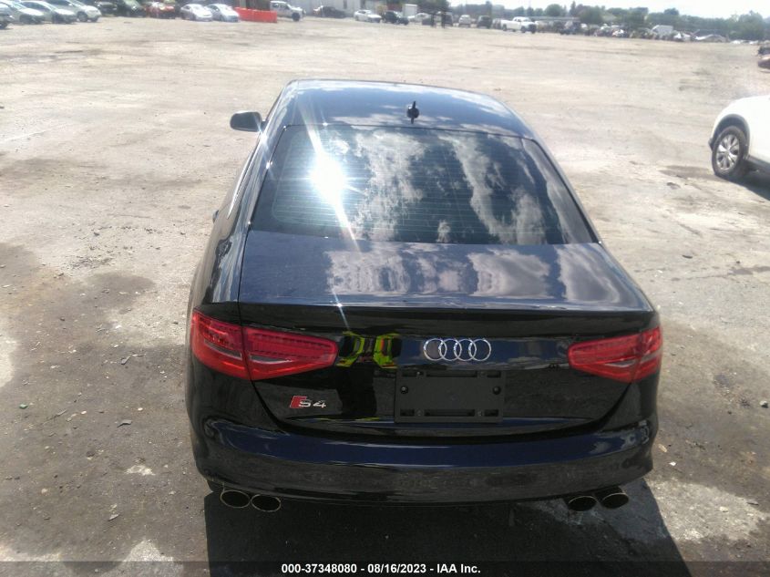 2014 AUDI S4 PREMIUM PLUS WAUBGAFL2EA046780