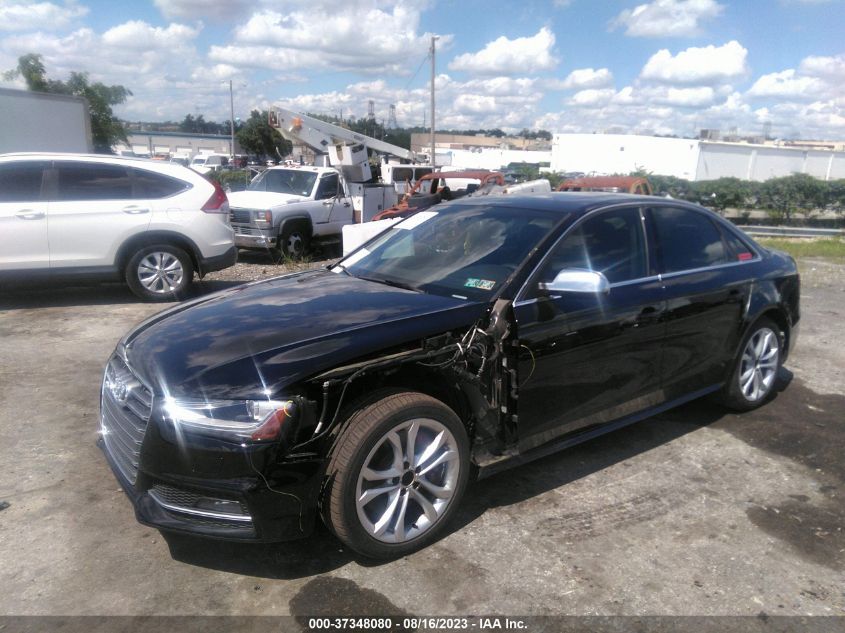 2014 AUDI S4 PREMIUM PLUS WAUBGAFL2EA046780