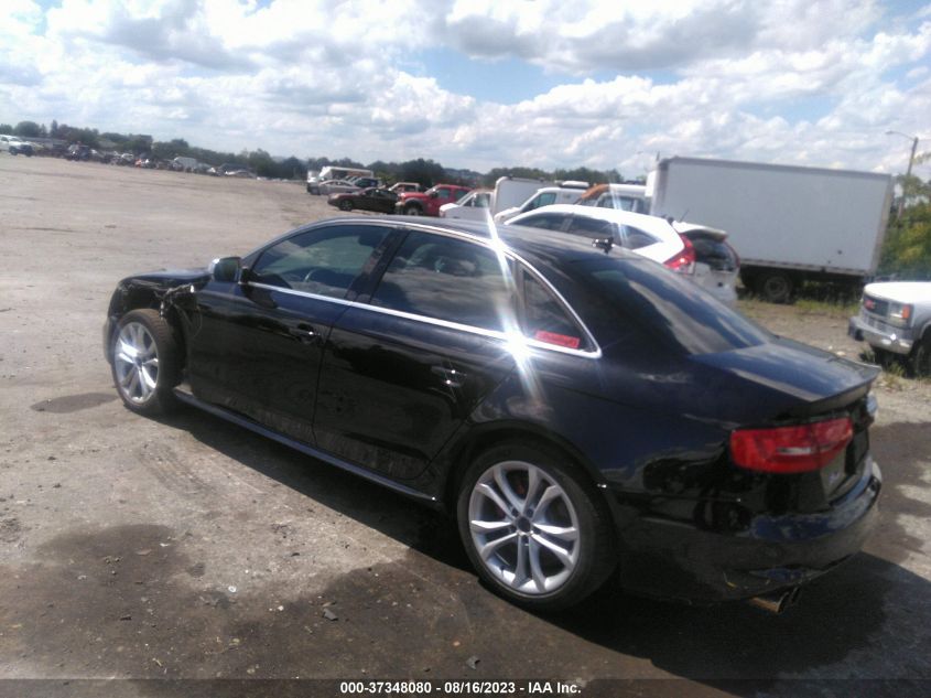 2014 AUDI S4 PREMIUM PLUS WAUBGAFL2EA046780