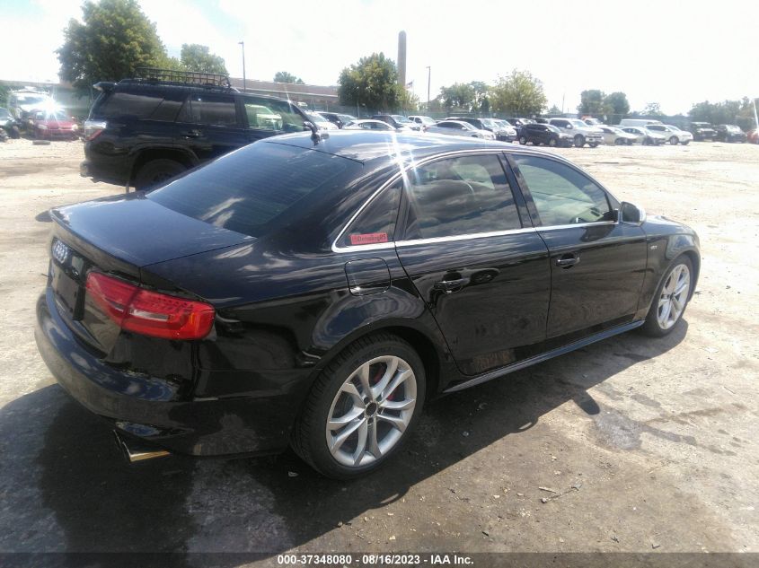 2014 AUDI S4 PREMIUM PLUS WAUBGAFL2EA046780