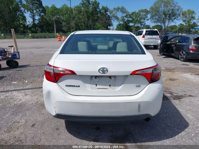 2016 TOYOTA COROLLA L/LE/S/S PLUS/LE PLUS - 2T1BURHE9GC611629