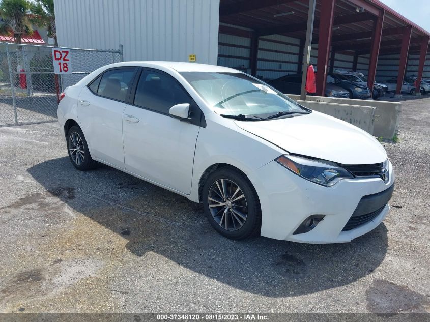 2016 TOYOTA COROLLA L/LE/S/S PLUS/LE PLUS - 2T1BURHE9GC611629