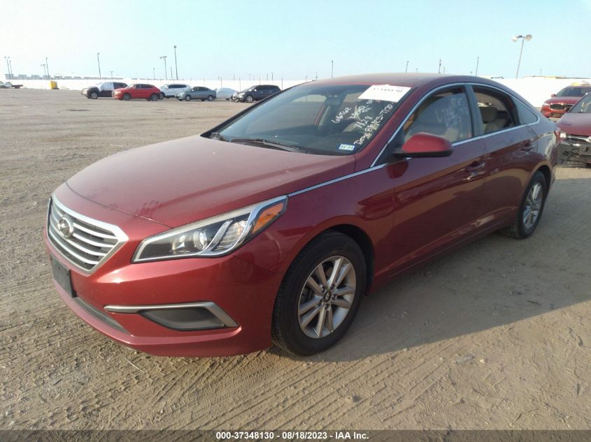 2016 HYUNDAI SONATA 2.4L - 5NPE24AF7GH393891