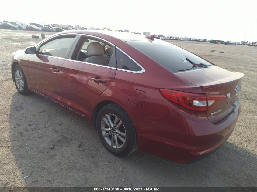 2016 HYUNDAI SONATA 2.4L - 5NPE24AF7GH393891