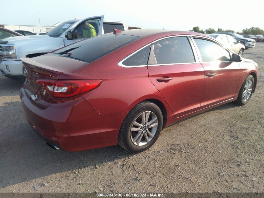 2016 HYUNDAI SONATA 2.4L - 5NPE24AF7GH393891