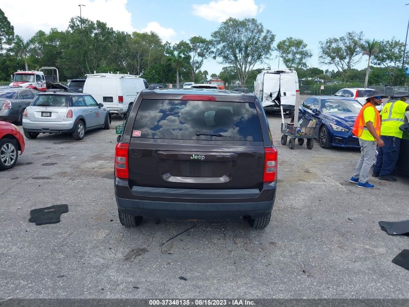 2014 JEEP PATRIOT SPORT - 1C4NJPBA5ED596210