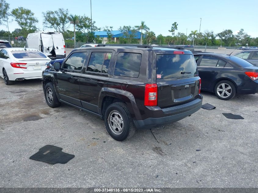 2014 JEEP PATRIOT SPORT - 1C4NJPBA5ED596210