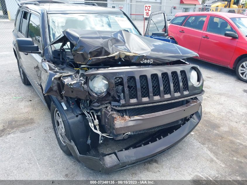 2014 JEEP PATRIOT SPORT - 1C4NJPBA5ED596210