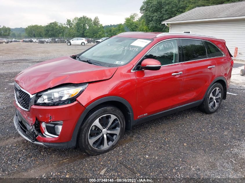 2017 KIA SORENTO EX V6 - 5XYPHDA55HG330411