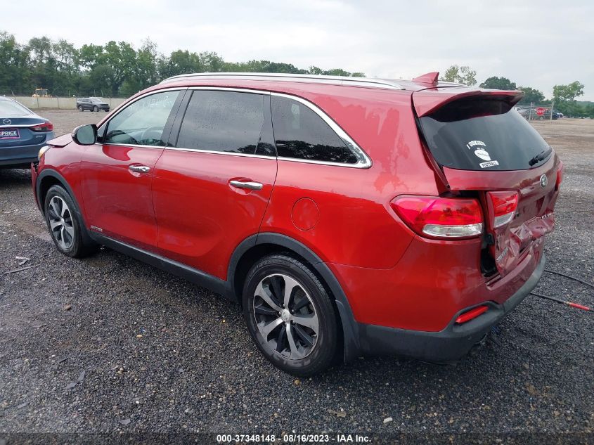 2017 KIA SORENTO EX V6 - 5XYPHDA55HG330411