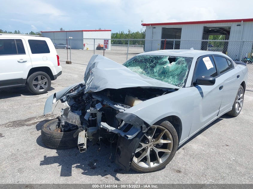 VIN 2C3CDXBG7NH106537 2022 DODGE CHARGER SXT