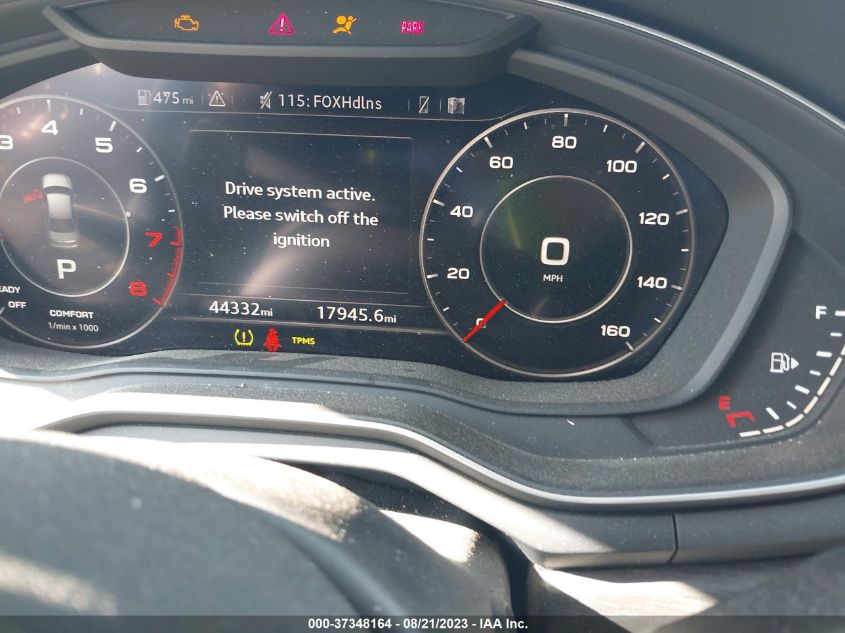 2019 AUDI A4 PREMIUM PLUS - WAUENAF48KN012102