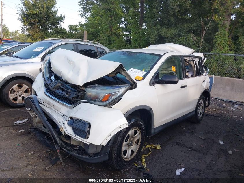 2016 HONDA CR-V LX - 5J6RM4H38GL042131