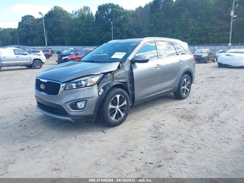 2016 KIA SORENTO EX - 5XYPH4A13GG041572