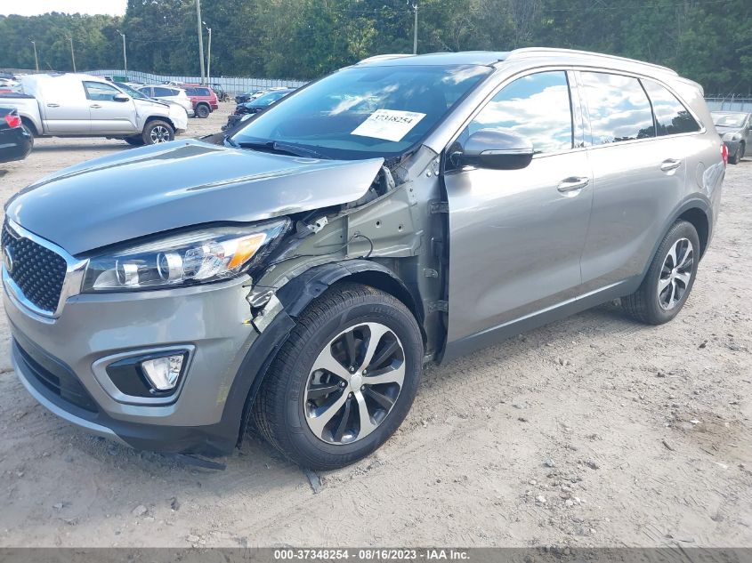 2016 KIA SORENTO EX - 5XYPH4A13GG041572