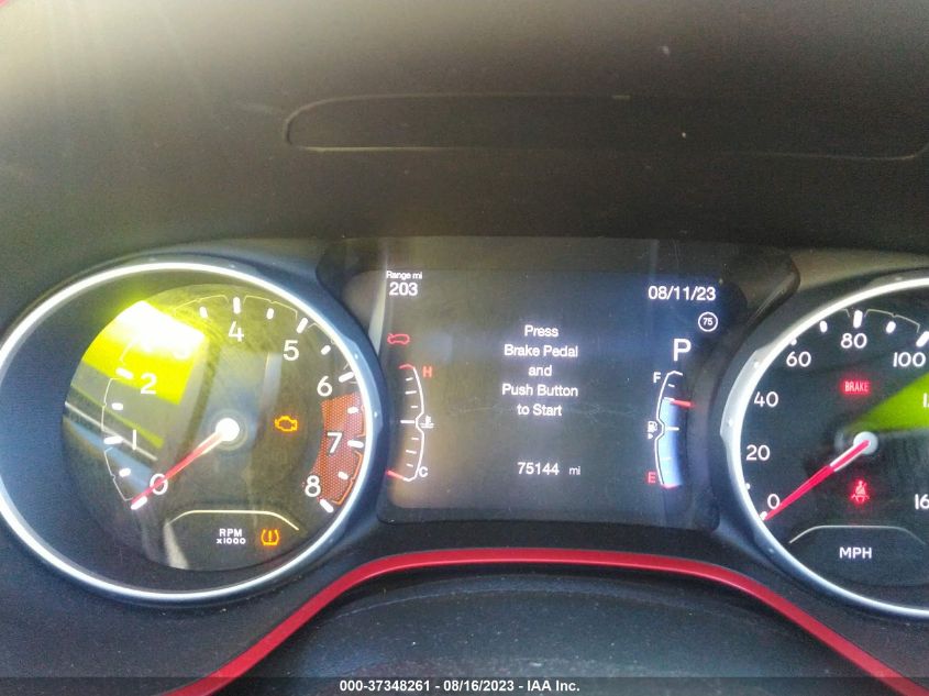 2018 JEEP COMPASS TRAILHAWK - 3C4NJDDB2JT458391