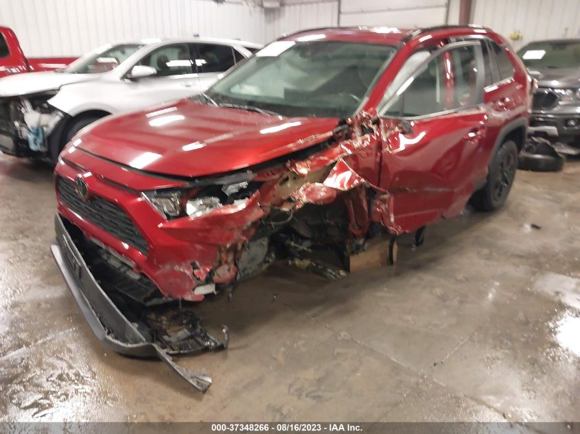 2021 TOYOTA RAV4 LE - 2T3F1RFV7MW205038