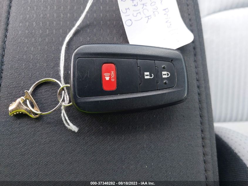 2016 TOYOTA PRIUS - JTDKBRFUXG3527151