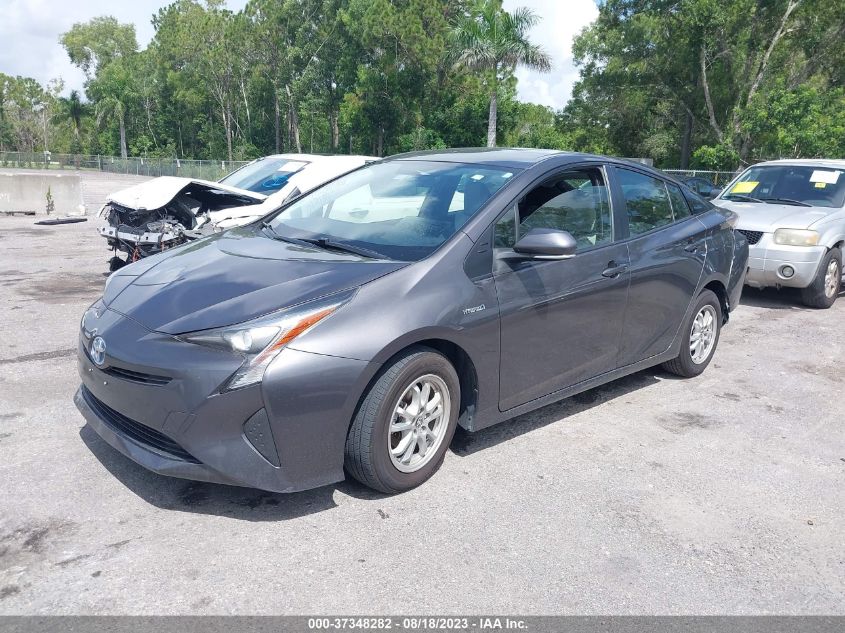 2016 TOYOTA PRIUS - JTDKBRFUXG3527151