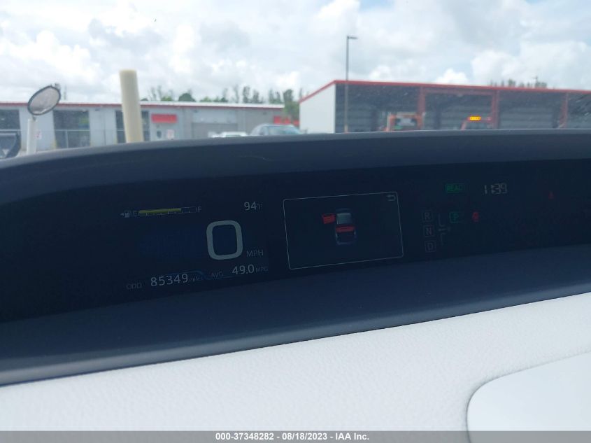 2016 TOYOTA PRIUS - JTDKBRFUXG3527151