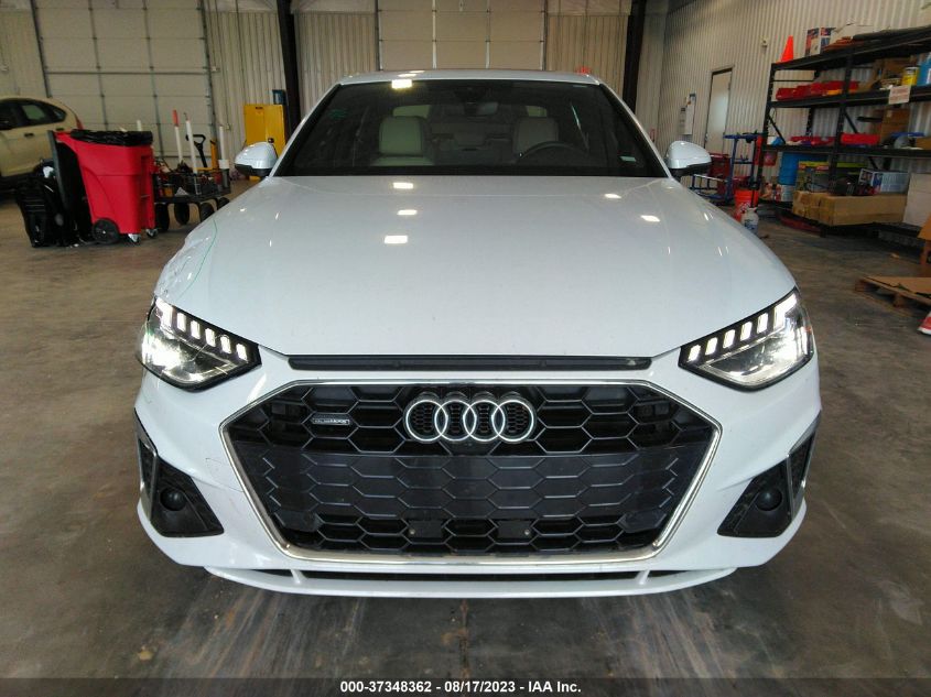 2022 AUDI A4 SEDAN S LINE PREMIUM PLUS - WAUEAAF41NN014080