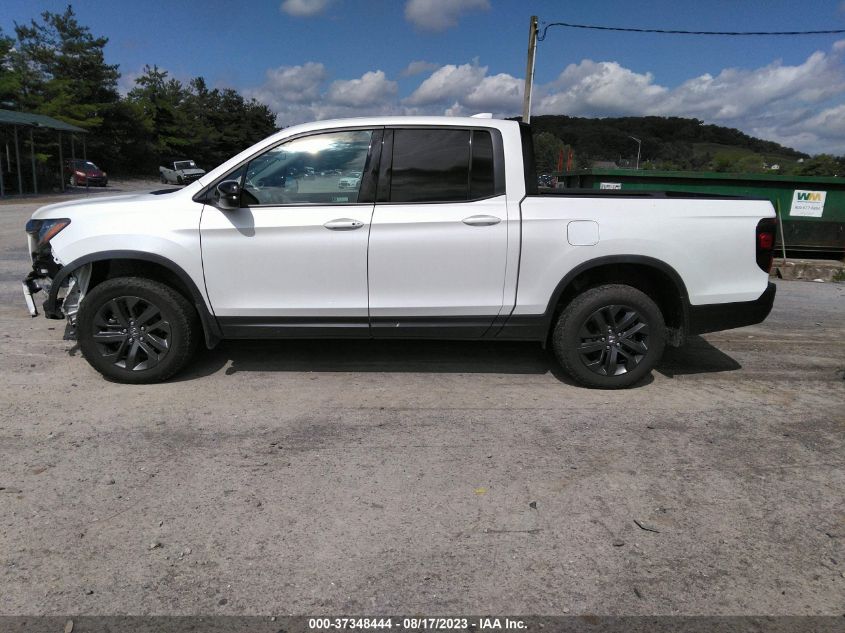 2021 HONDA RIDGELINE SPORT - 5FPYK3F10MB025185