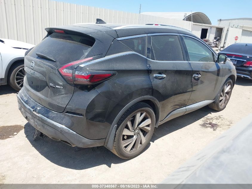 2019 NISSAN MURANO SL - 5N1AZ2MS4KN160658