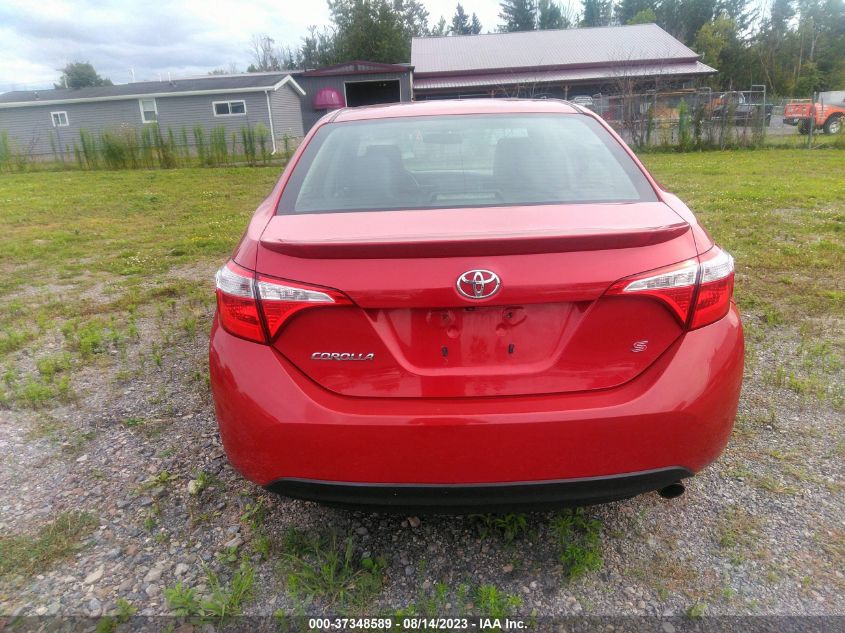 2015 TOYOTA COROLLA L/LE/S/S PLUS/LE PLUS - 2T1BURHE9FC231625