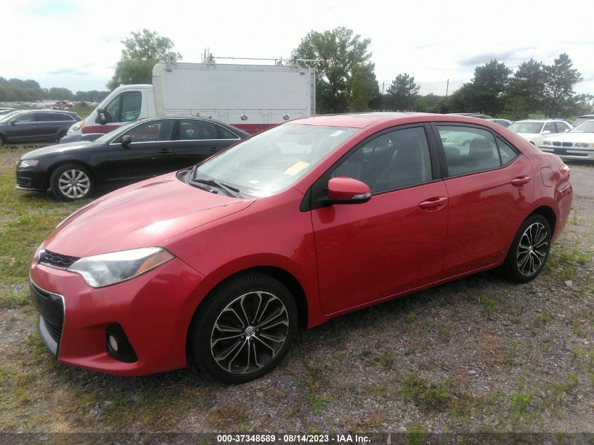 2015 TOYOTA COROLLA L/LE/S/S PLUS/LE PLUS - 2T1BURHE9FC231625