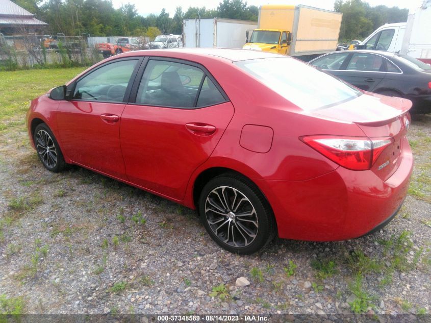 2015 TOYOTA COROLLA L/LE/S/S PLUS/LE PLUS - 2T1BURHE9FC231625