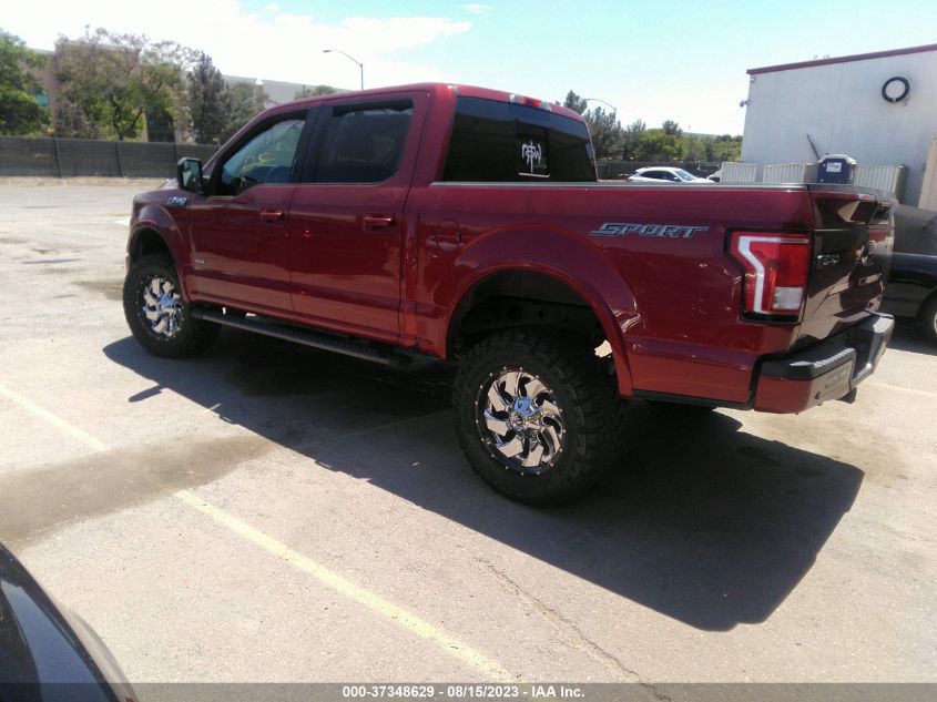 2017 FORD F-150 XL/XLT/LARIAT - 1FTEW1CG4HKD19033