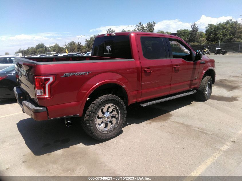 2017 FORD F-150 XL/XLT/LARIAT - 1FTEW1CG4HKD19033