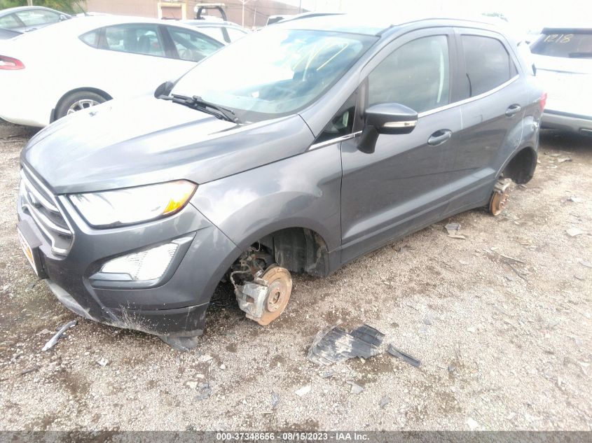 2020 FORD ECOSPORT TITANIUM - MAJ6S3KL4LC360717