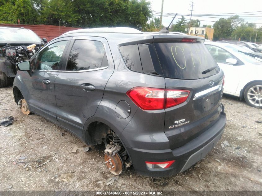 2020 FORD ECOSPORT TITANIUM - MAJ6S3KL4LC360717