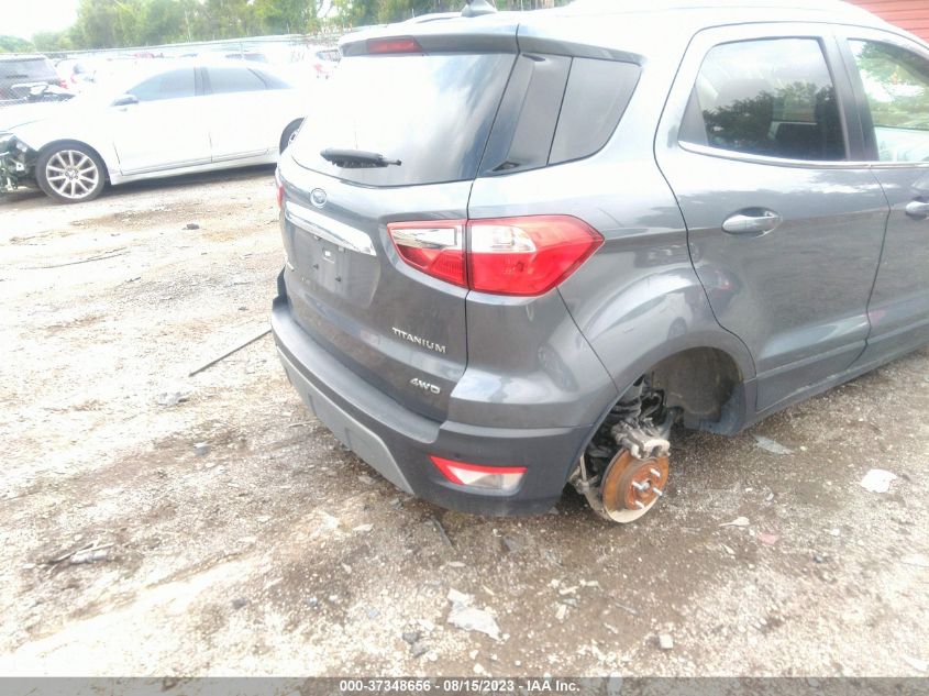 2020 FORD ECOSPORT TITANIUM - MAJ6S3KL4LC360717