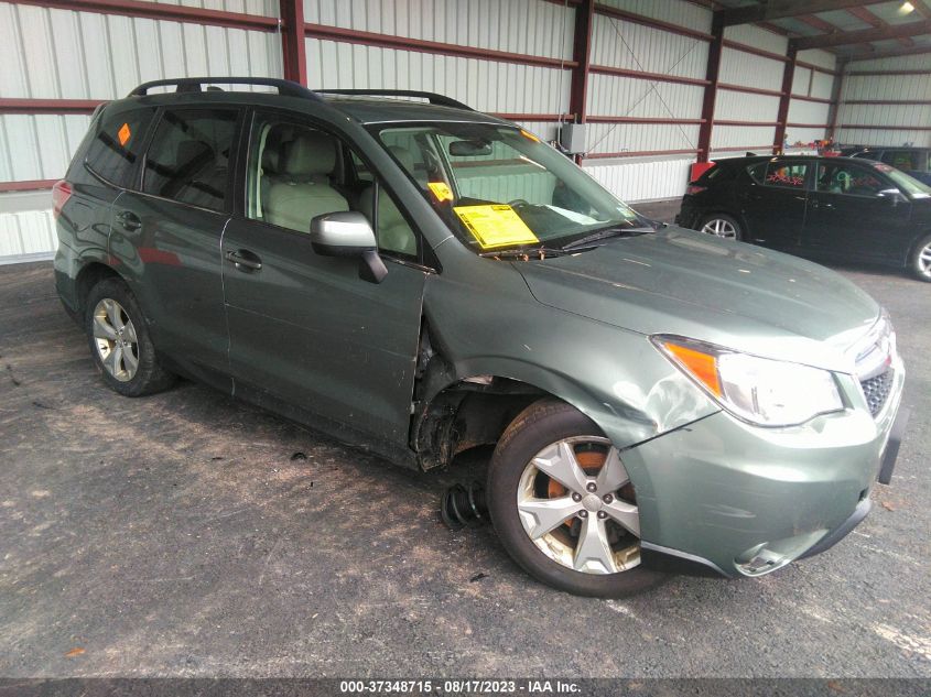 2016 SUBARU FORESTER 2.5I LIMITED - JF2SJAHC6GH483050