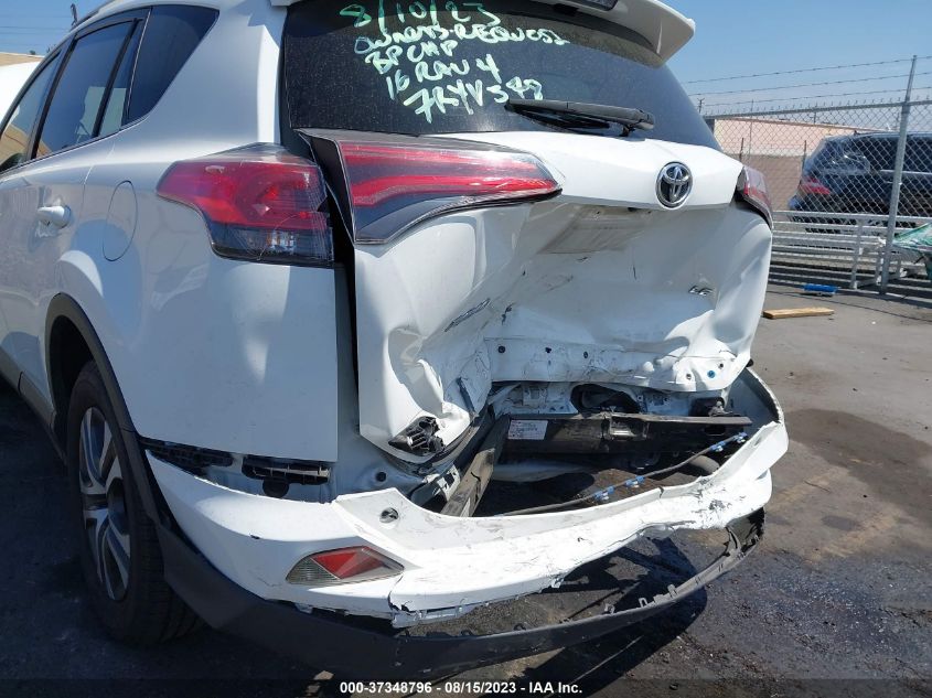 2016 TOYOTA RAV4 LE - JTMZFREVXGJ076795