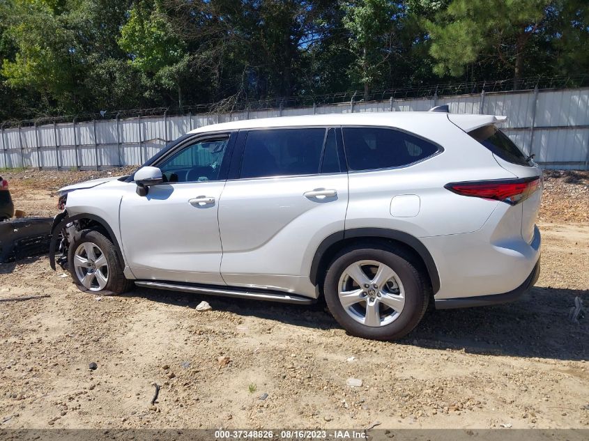 2022 TOYOTA HIGHLANDER LE - 5TDZZRAH5NS556623