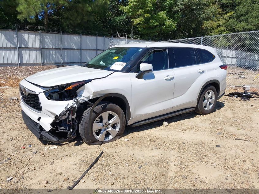2022 TOYOTA HIGHLANDER LE - 5TDZZRAH5NS556623