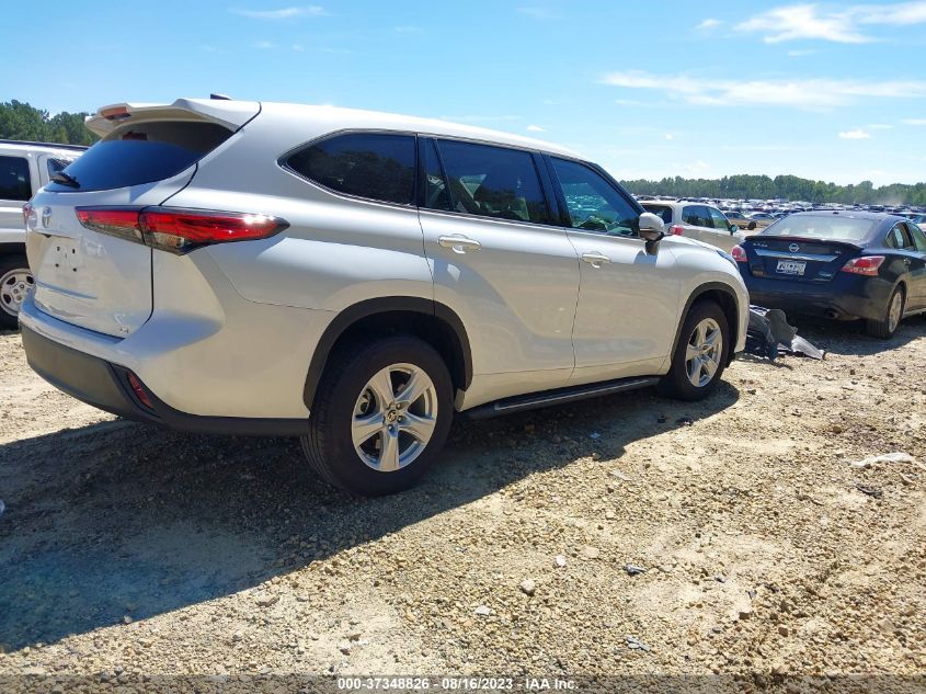 2022 TOYOTA HIGHLANDER LE - 5TDZZRAH5NS556623