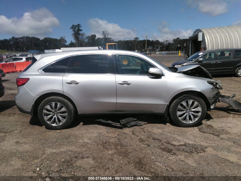 2014 ACURA MDX TECH PKG - 5FRYD4H42EB021820