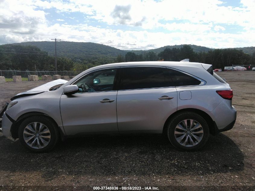2014 ACURA MDX TECH PKG - 5FRYD4H42EB021820