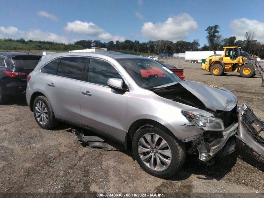 2014 ACURA MDX TECH PKG - 5FRYD4H42EB021820