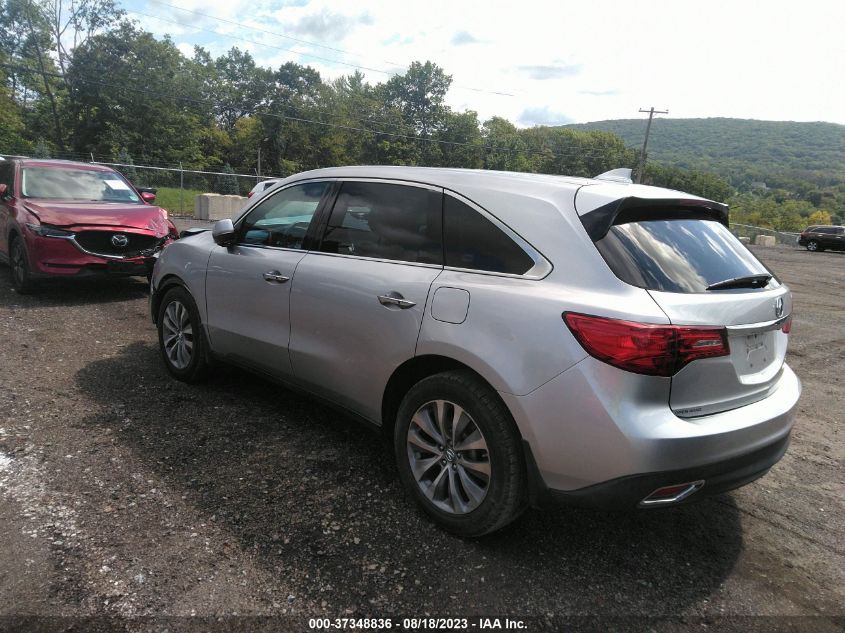 2014 ACURA MDX TECH PKG - 5FRYD4H42EB021820